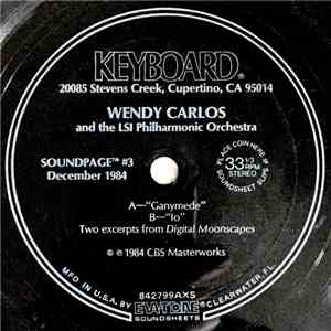 Wendy Carlos And The LSI Philharmonic Orchestra, John Bowen - Two Excerpts  ...