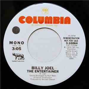 Billy Joel - The Entertainer