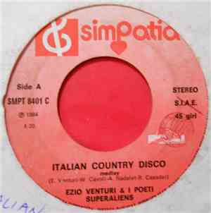 Ezio Venturi & I Poeti Superaliens - Italian Country Disco