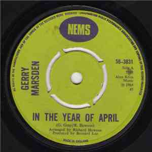 Gerry Marsden - In The Year Of April
