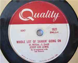 Jerry Lee Lewis - Whole Lot Of Shakin' Going On / It'll Be Me