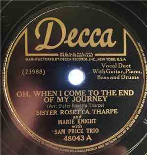 Sister Rosetta Tharpe And Marie Knight With Sam Price Trio / Sister Rosetta ...