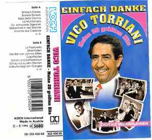 Vico Torriani - Einfach Danke - Meine 20 Größten Hits
