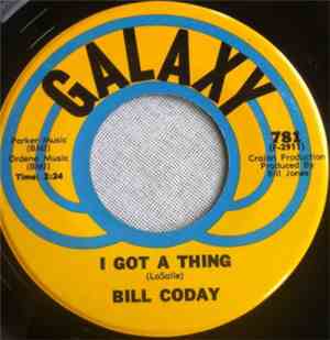 Bill Coday - I Got A Thing