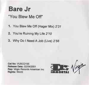 Bobby Bare Jr. - You Blew Me Off