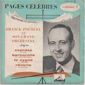 Franck Pourcel Et Son Grand Orchestre - Pages célèbres volume 1