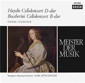 Haydn, Boccherini, Pierre Fournier, Stuttgarter Kammerorchester ∙ Karl Münc ...