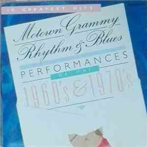 Various - Motown Grammy Rhythm & Blues Performances Of The 1960's & 1970's