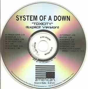 System Of A Down - Toxicity