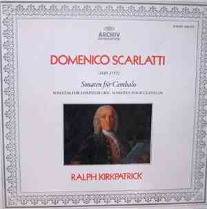 Domenico Scarlatti - Ralph Kirkpatrick - Sonaten Für Cembalo