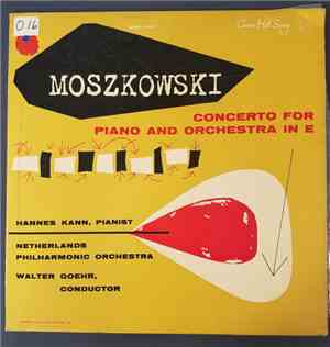 Maurice Moszkowski, Hans Kann, Walter Goehr - Concerto For Piano And Orches ...