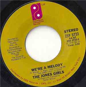 The Jones Girls - We're A Melody / This Feeling's Killing Me