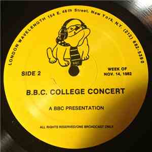 Translator  - BBC College Concert #10