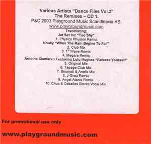 Various - Dance Files Vol.2 - The Remixes - CD 1.