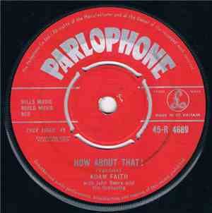 Adam Faith with John Barry & His Orchestra - How About That!