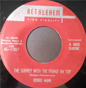 Herbie Mann - The Surrey With The Fringe On Top / Sorimao
