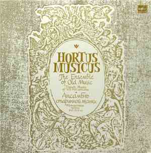 Hortus Musicus - French Music Of XVI-XVII Centuries