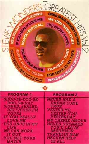 Stevie Wonder - Stevie Wonder's Greatest Hits Vol. 2