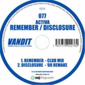 Activa  - Remember / Disclosure