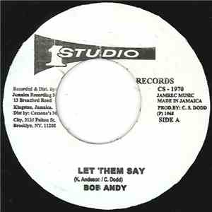 Bob Andy & Sound Dimension, The - Let Them Say