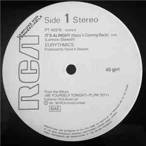 Eurythmics - It's Alright (Baby's Coming Back)