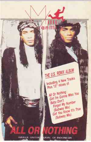 Milli Vanilli - All Or Nothing - The U.S. Remix Album