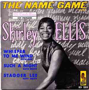 Shirley Ellis - The Name Game / Whisper To The Wind / Such A Night / Stagge ...