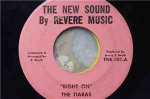 The Tiaras  - Right On / Lost Girl