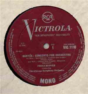 Bartók - Fritz Reiner Reiner Chicago Symphony - Concerto For Orchestra