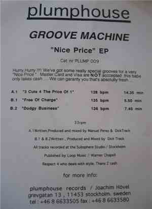 Groove Machine - Nice Price EP