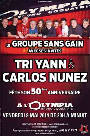 Groupe Sans-Gain - Les 50 Ans Du Groupe Sans Gain (à L'Olympia)