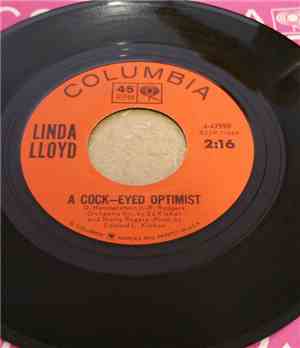 Linda Lloyd  - A Cock-Eyed Optimist/I'm Gonna Love That Guy (Like He's Neve ...