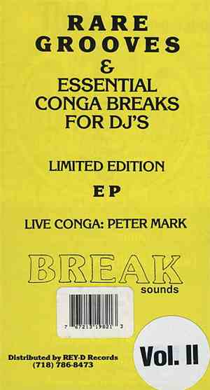 Unknown Artist - Rare Grooves & Essential Conga Breaks For DJ's Vol II
