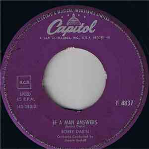 Bobby Darin - If A Man Answers / A True, True Love