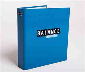 Balance  - Blauer Ordner