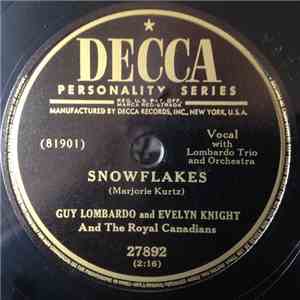 Guy Lombardo And The Royal Canadians And Evelyn Knight - Snowflakes / Green ...
