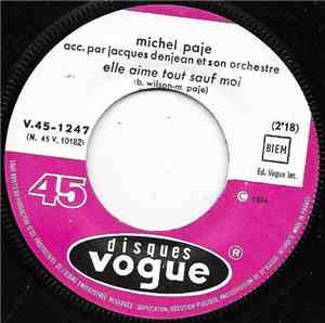 Michel Paje - Elle Aime Tout Sauf Moi