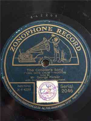 Mr. George Parker - The Cobbler's Song / My Desert Flower