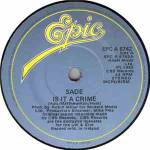 Sade - Is It A Crime?