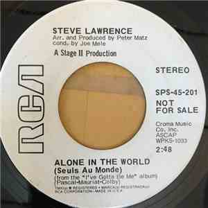 Steve Lawrence  - Alone In The World (Seuls Au Monde)