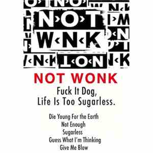 Not Wonk - Fuck It Dog, Life Is Too Sugarless