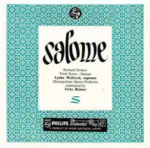 Richard Strauss, Ljuba Welitsch, Metropolitan Opera Orchestra, Fritz Reiner ...