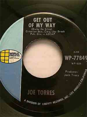 Joe Torres - Get Out Of My Way / Sunny