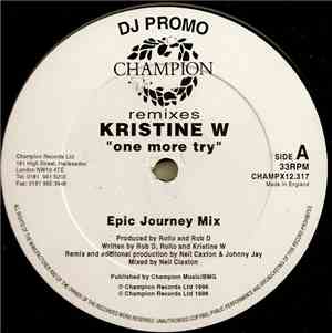 Kristine W - One More Try  (Remixes)