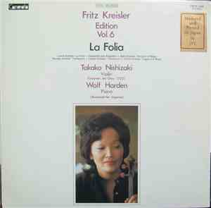 Takako Nishizaki - Fritz Kreisler Edition Vol. 6