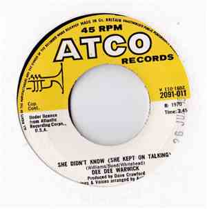 Dee Dee Warwick - She Didn't Know (She Kept On Talking)
