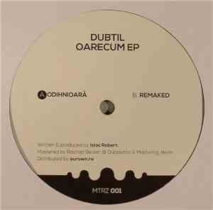 Dubtil - Oarecum EP
