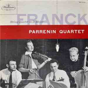 Franck, Parrenin Quartet - String Quartet in D Major
