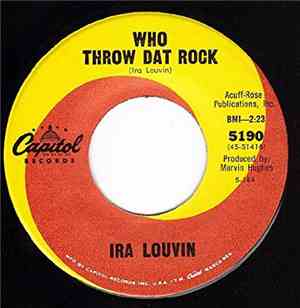 Ira Louvin - Who Throw Dat Rock / Make Believe It's Me