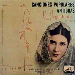 La Argentinita Acomp. Piano Por F. García Lorca - Canciones Populares Antig ...